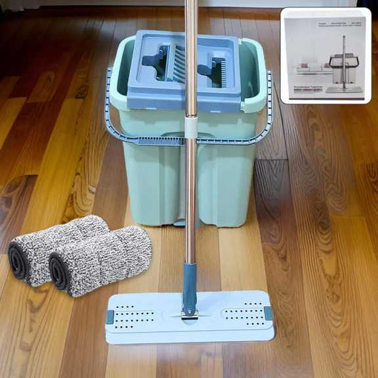 Flat Mop & Bucket Set