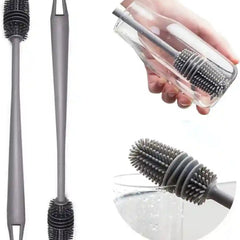 Store Bottle Cleaning Brush|Silicone Water Bottle Cleaner|Brush with Long Handle|Reusable Cleaning Brush|Bottle Brush Cleaner