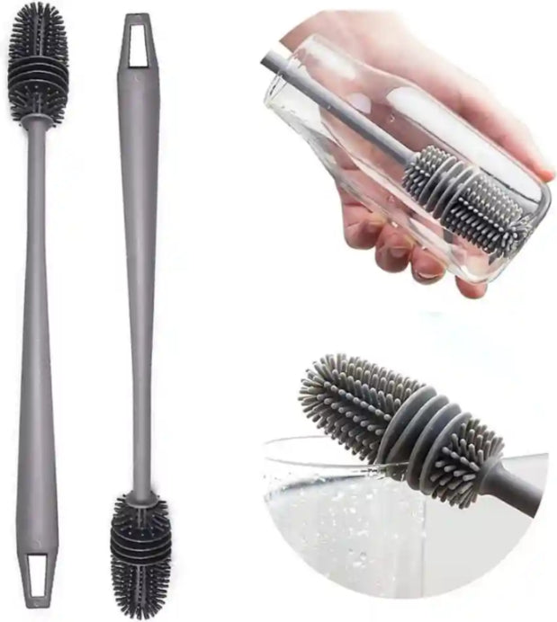 Store Bottle Cleaning Brush|Silicone Water Bottle Cleaner|Brush with Long Handle|Reusable Cleaning Brush|Bottle Brush Cleaner
