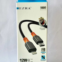 EZRA DC353 TYPE C TO LIGHTNING 12W CABLE