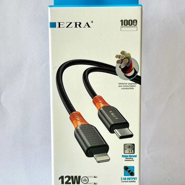 EZRA DC353 TYPE C TO LIGHTNING 12W CABLE
