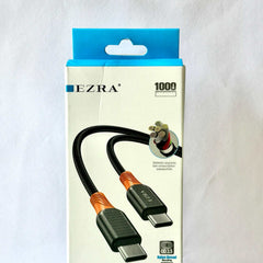 EZRA DC353 TYPE C TO TYPE C 60W CABLE