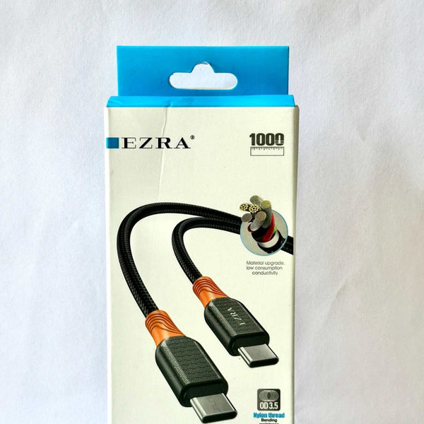 EZRA DC353 TYPE C TO TYPE C 60W CABLE