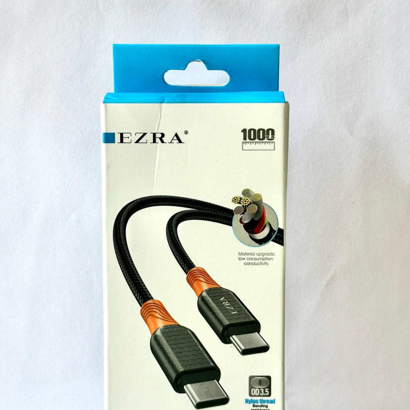 EZRA DC353 TYPE C TO TYPE C 60W CABLE