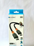 EZRA DC353 TYPE C TO TYPE C 60W CABLE