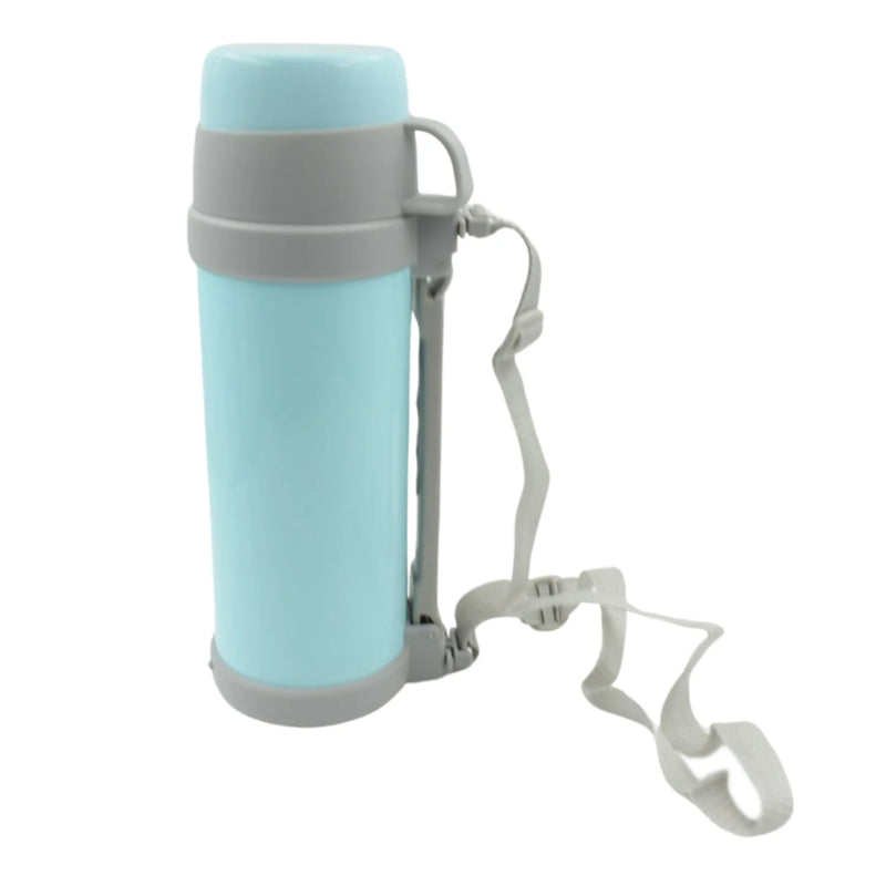 Water Bottle Stainless Steel Vacuum Insulated Thermos - 1200ml & LEAKPROOF Double-Wall Travel Bottle for Hot & Cold Beverages