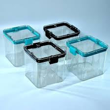 4pc Square Container 700ml