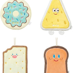 Velvet Hand Towels with Hanging Loops Absorbent Extra Soft Dish Towels Cake