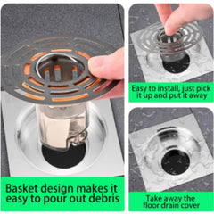 Floor Drain With Filter Mesh 1pc