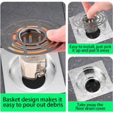 Floor Drain With Filter Mesh 1pc