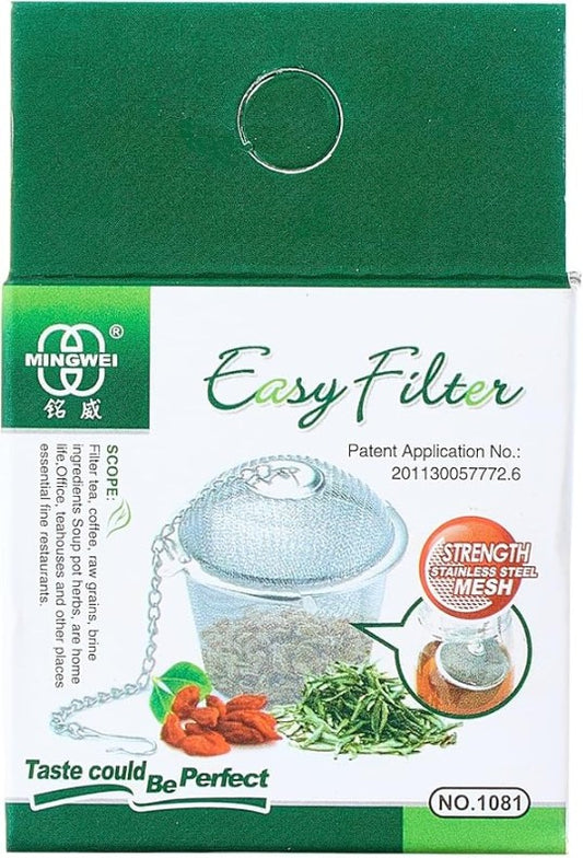 Steal Tea Strainer Big