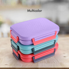 Premium Multi-Compartment Steel Lunch Box for Office, School & Travel