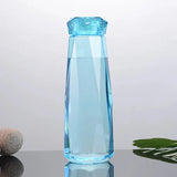 Glass Water Bottle Glass Fridge Water Bottle Plastic Cap For Home & Kitchen Use 500ML