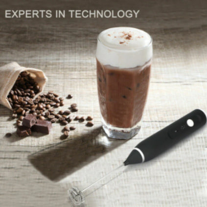 Electric Rechargable Coffee Beater with USB to Type C Charging Small Cable