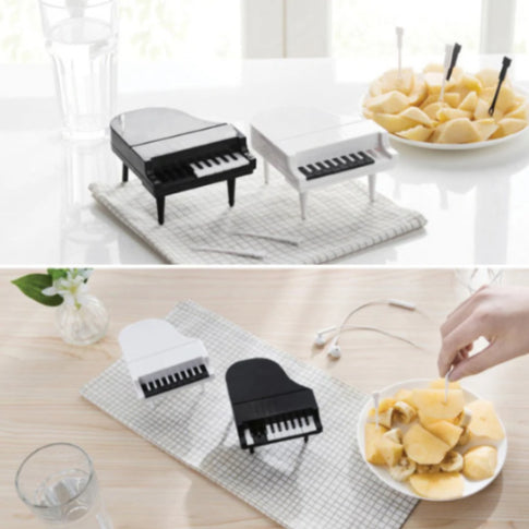 Piano Fruit Forks 6pc Set