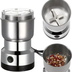Nima Stainless Steel Electric Grinder for Kitchen Office Home Use 300ml Mixer Grinder