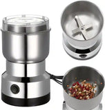 Nima Stainless Steel Electric Grinder for Kitchen Office Home Use 300ml Mixer Grinder