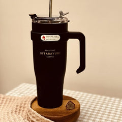 Stainless Steel Tumbler Nice Time Sitarayuri Coffee and Food Tumbler