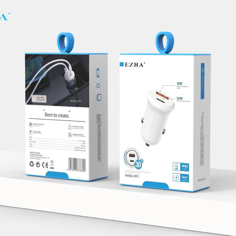 EZRA CR72 18W CAR CHARGER