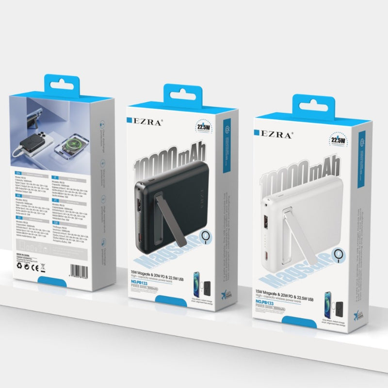 EZRA PB133 10000mAh MAGSAFE 15W 20W PD POWER BANK