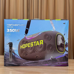 HOPESTAR WIRELESS BLUETOOTH POWERFULL SPEAKER