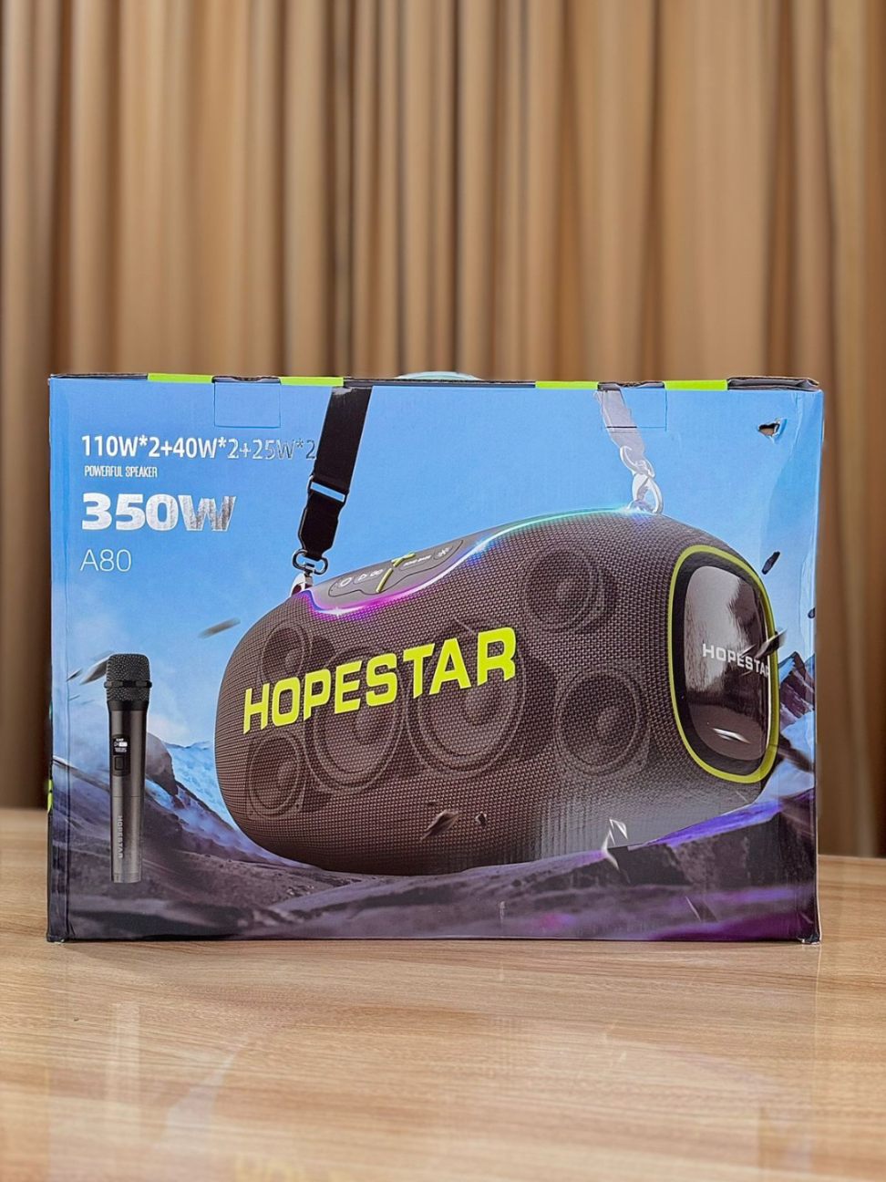 HOPESTAR WIRELESS BLUETOOTH POWERFULL SPEAKER