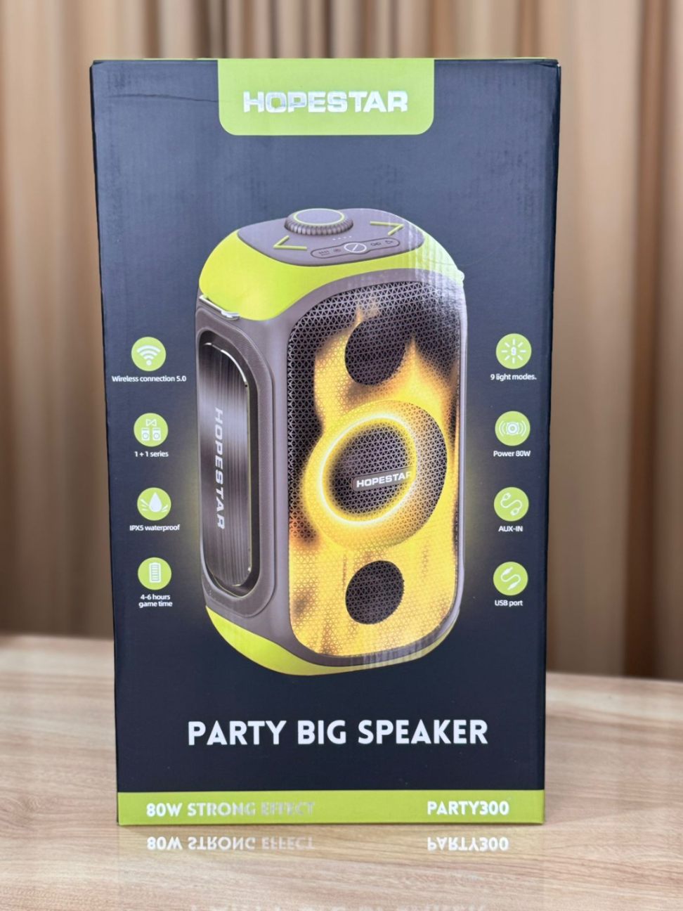 PARTY 300-HOPESTAR WIRELESS BLUETOOTH  SPEAKER 80W