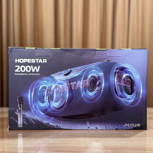 HOPSTAR WIRELESS BLUETOOTH SPEAKER 200W A6 CLUB