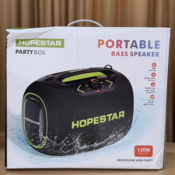 PARTY BOX HOPSTAR WIRELESS BLUETOOTH SPEAKER 120W