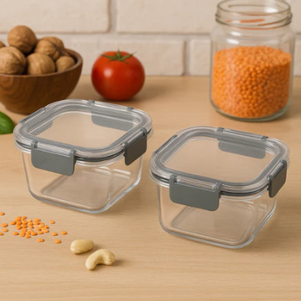 Apex Press Lock Container 2pcs