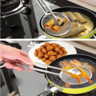 SS Oil Frying Tong