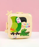 Lunch Box Parrot Design