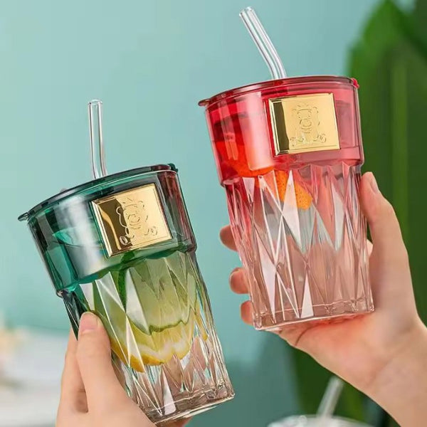 Coffee Mug With Straw
