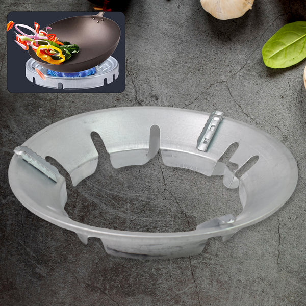 Gas Saver Burner Dish, Energy Saving Gas Stove Stand, Windproof Energy Saving Stand Metal Body