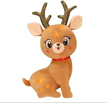 Reindeer Deer Plush Soft Toy, Shimmer Horn25cm