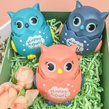 Happy Owl for Kids 3 Years and Above - Press and Go Vehicle Toy