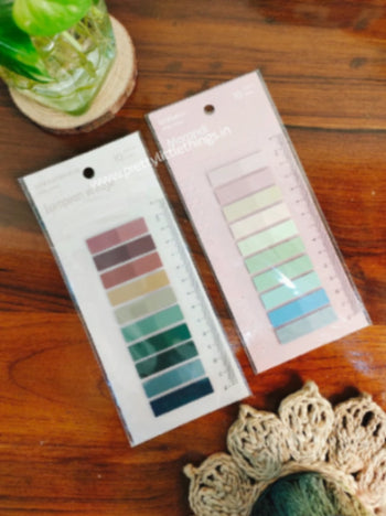 Elegant Metallic Pastel Sticky Notes