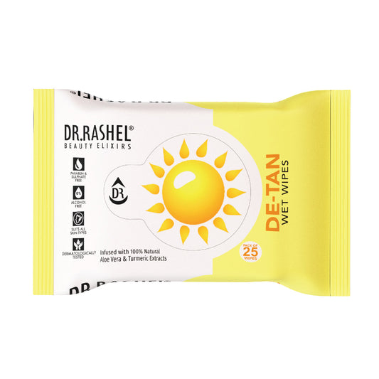 Dr Rashel Wet Wipes - De-Tan