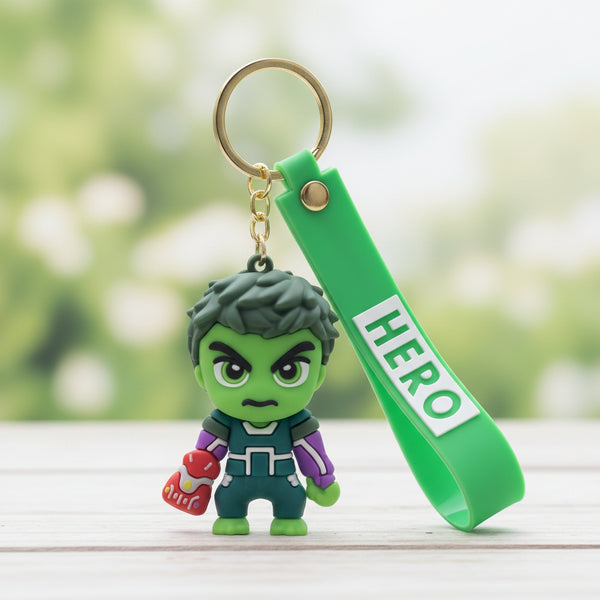 Hulk Silicone Keychains