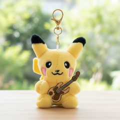 Pikachu Soft Toy Keychain