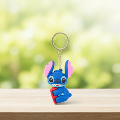 Stitch Couple Keychain