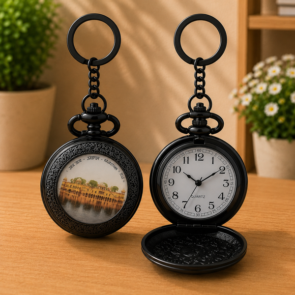 Jal Mahal Time Piece Keychain