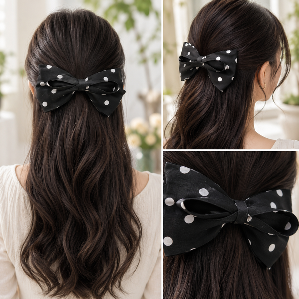 Korean Style Vintage Hair Bow