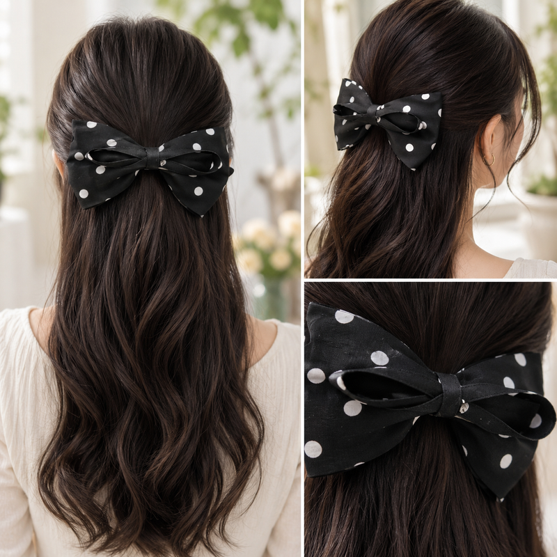 Korean Style Vintage Hair Bow