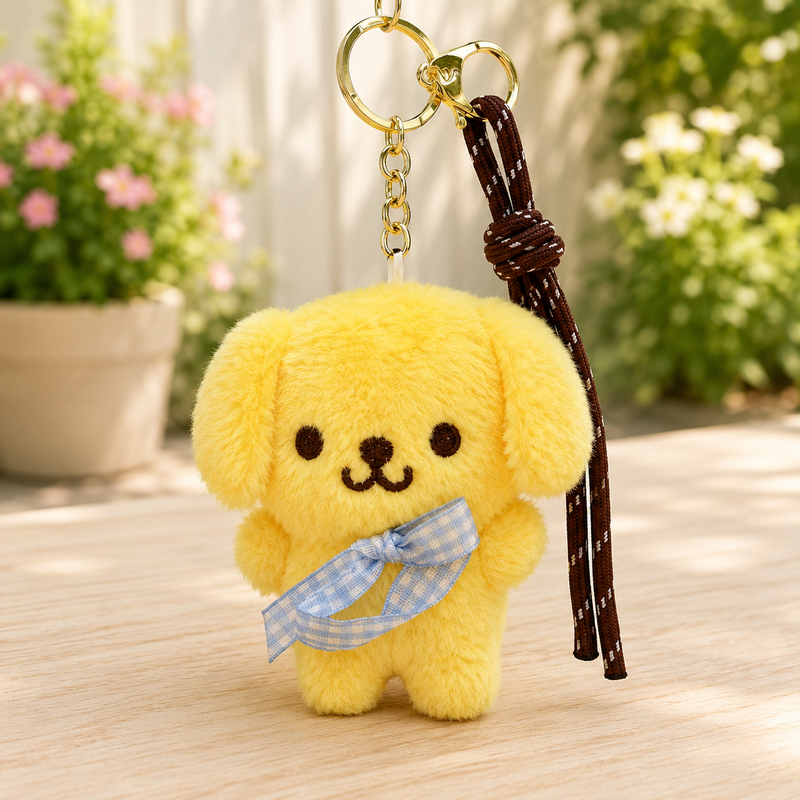 Kuromi Mini Soft Toy Keychain