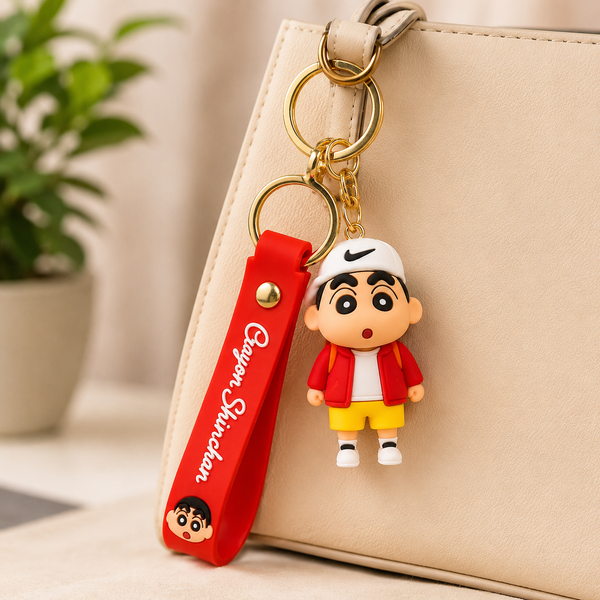 Shinchan Silicone Keychains