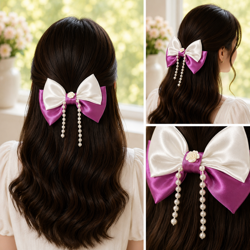 Korean Style Hair Bow