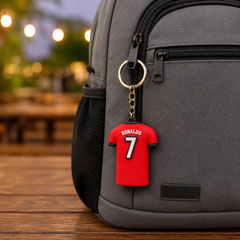 Jersey Silicone Keychains