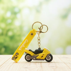 Bike Silicone Keychain