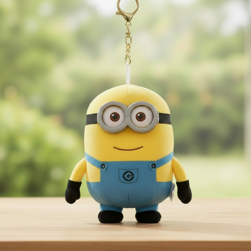 Minion Soft Toy Keychain